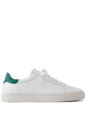 Axel Arigato Clean 180 leather sneakers - WHITE/GREEN
