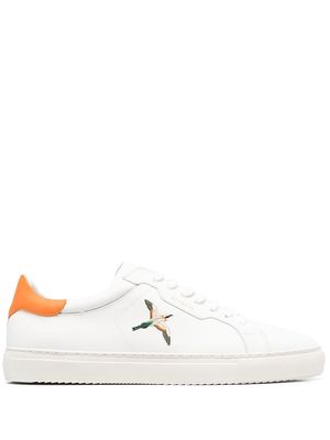 Axel Arigato Clean 90 embroidered low-top sneakers - White