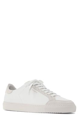 Axel Arigato Clean 90 Triple Sneaker in White/Beige