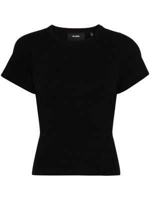 Axel Arigato cut-out ribbed T-shirt - Black