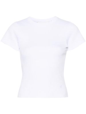 Axel Arigato cut-out ribbed T-shirt - White