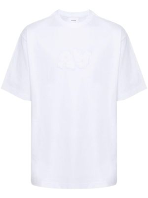 Axel Arigato embossed-logo cotton T-shirt - White