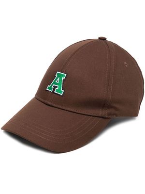 Axel Arigato embroidered-A detail baseball cap - Brown