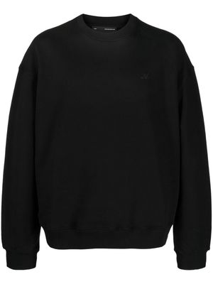 Axel Arigato embroidered-logo organic cotton sweatshirt - Black