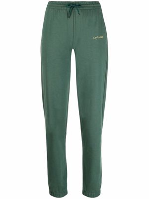 Axel Arigato embroidered-logo track pants - Green