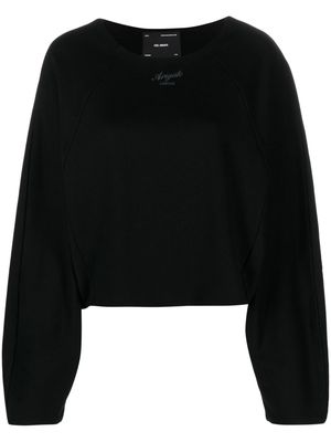 Axel Arigato Halle logo-embroidered sweatshirt - Black