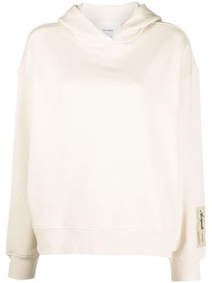 Axel Arigato Local logo-patch pullover hoodie - Neutrals