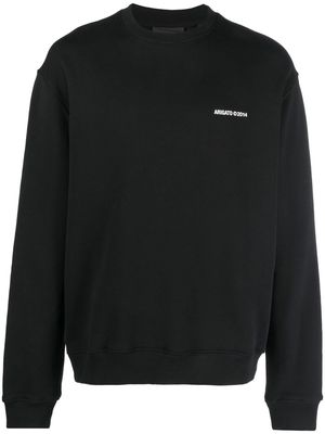 Axel Arigato logo crew-neck sweatshirt - Black