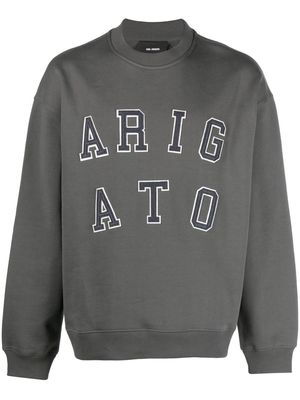 Axel Arigato logo crew-neck sweatshirt - Grey