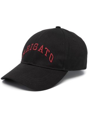 Axel Arigato logo-embroidered cotton cap - Black