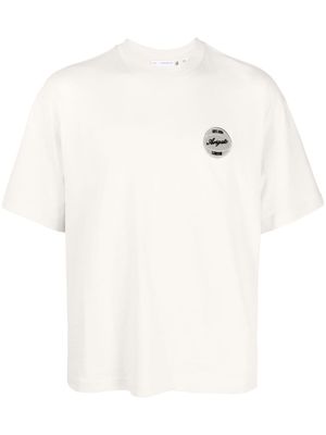 Axel Arigato logo patch organic cotton T-shirt - Neutrals