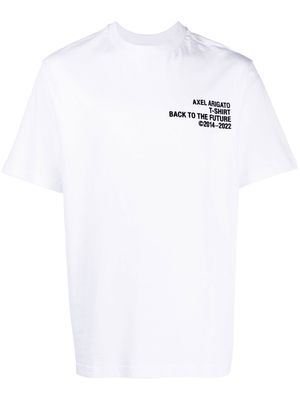 Axel Arigato logo-print short-sleeve T-shirt - White
