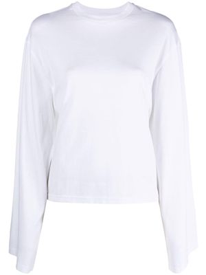 Axel Arigato long-sleeved organic cotton sweatshirt - White