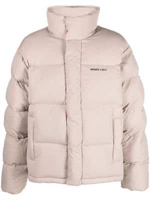 Axel Arigato recycled polyester puffer jacket - Neutrals