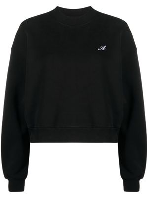 Axel Arigato Script A logo sweatshirt - Black