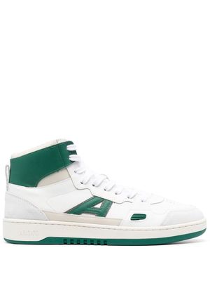 Axel Arigato side logo-patch high-top sneakers - White