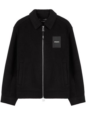 Axel Arigato Signal wool shirt jacket - Black