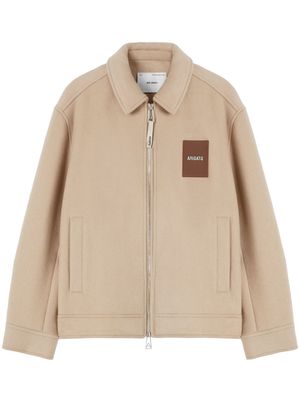 Axel Arigato Signal wool shirt jacket - Neutrals