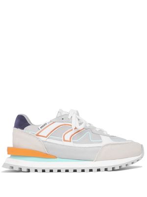 Axel Arigato Sonar panelled sneakers - Light Grey / Blue
