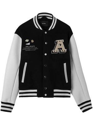 Axel Arigato Space Academy wool-blend varsity jacket - Black