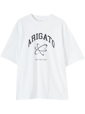 Axel Arigato Space Club logo-print T-shirt - White