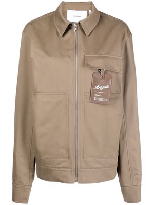 Axel Arigato Story Workwear shirt jacket - Brown