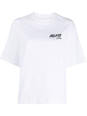 Axel Arigato Tag logo-print T-shirt - White