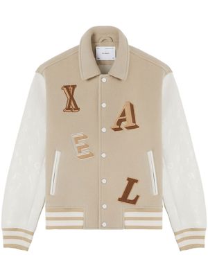 Axel Arigato Typo varsity jacket - Neutrals