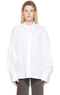 Axel Arigato White Network Oversized Shirt