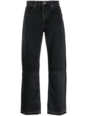 Axel Arigato wide-leg organic-cotton jeans - Black