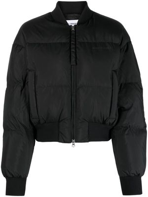 Axel Arigato Zoe cropped puffer jacket - Black