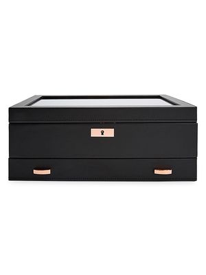 Axis 10-Watch Storage Box With Drawer - Copper - Copper