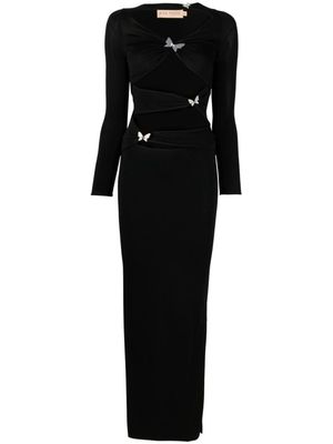 Aya Muse Atalo cut-out maxi dress - Black