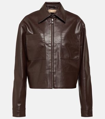 Aya Muse Tolobu faux leather jacket