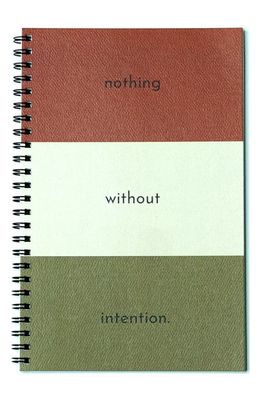 Aya Paper Co. Intention Lined Journal in Multi