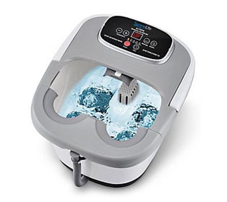 Ayahua Hydrotherapy Heated Foot Massager with F eet Rollers