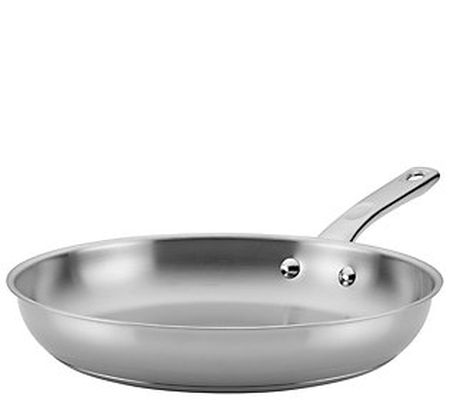 Ayesha Curry Home Collection 12.5" Stainless St eel Skillet