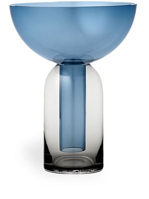 AYTM Torus large glass vase - Blue
