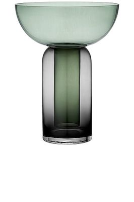 AYTM Torus Vase in Green.