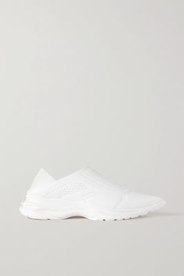 AZ Factory - Collapsible-heel Neoprene And Mesh Slip-on Sneakers - White