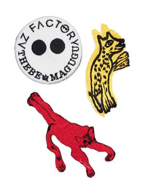 AZ FACTORY embroidered patches pack of three