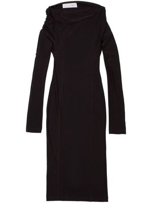 AZ FACTORY Freya drop shoulder dress - Black