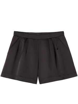 AZ FACTORY Helleborus high-waist shorts - Black