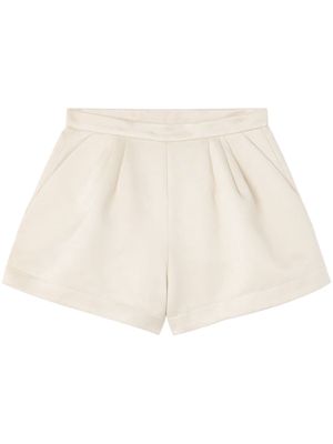 AZ FACTORY Helleborus high-waist shorts - Neutrals