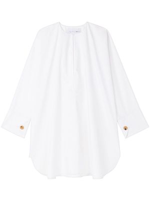 AZ FACTORY long-sleeve oversized shirt - White