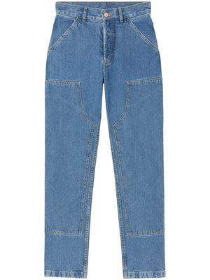 AZ FACTORY mid-rise straight-leg jeans - Blue