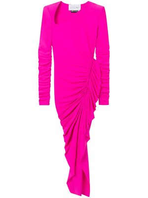 AZ FACTORY x Ester Manas cut-out asymmetrical dress - Pink