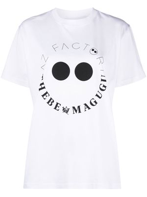 AZ FACTORY x Thebe Magugu logo-print T-shirt - White