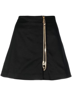 AZ FACTORY Zip Mini skirt - Black