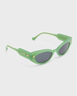 Azalea Acetate Cat-Eye Sunglasses